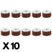 10 Pack Whites Oil Filter for Suzuki DR250 1990-1993