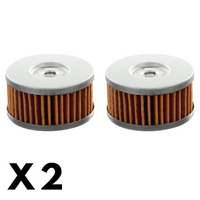 2 Pack Whites Oil Filter for Suzuki VL250 Intruder 2005-2010