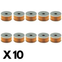 10 Pack Whites Oil Filter for Suzuki LS650 Savage 1986-1987