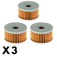 3 Pack Whites Oil Filter for Suzuki DR750S 1988-1989