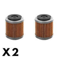 2 Pack Whites Oil Filter for Yamaha YZ250F 2003-2008