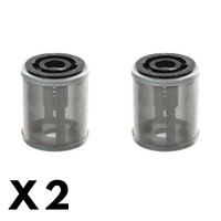 2 Pack Whites Oil Filter for Yamaha YFM400FW Kodiak 4X4 2000-2006