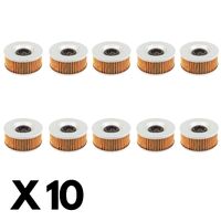 10 Pack Whites Oil Filter for Yamaha FZR400 RR 1987-1989