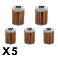 5 Pack Whites Oil Filter for Can Am Maverick X DS 2015