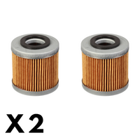 2 Pack Whites Oil Filter for Husqvarna SM610 Supermotard 2000-2001