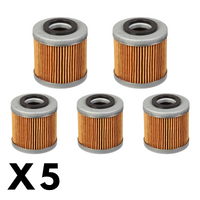 5 Pack Whites Oil Filter for Husqvarna TC450 2002-2007