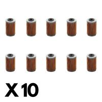 10 Pack Whites Oil Filter for KTM RC 390 2014-2024
