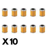 10 Pack Whites Oil Filter for KTM 450 EXCF 2005-2007 (WPOF157)