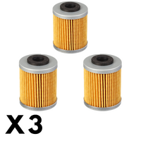 3 Pack Whites Oil Filter for Polaris Outlaw 525 IRS 2007