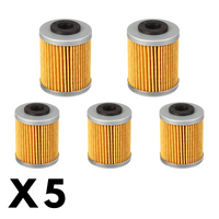 5 Pack Whites Oil Filter for KTM 450 SMR 2006-2007
