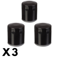 3 Pack Whites Oil Filter for Harley FXSTB Softail Night Train 2012