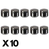 10 Pack Whites Chrome Oil Filter for Harley FLH Electra Glide Special 1984