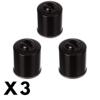 3 Pack Whites Oil Filter for Piaggio/Vespa LX 125 Euro 3 4 T 2006-2008