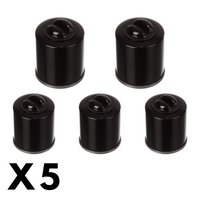 5 Pack Whites Oil Filter for Italjet 125 Torpedo 2001-2003
