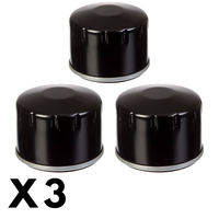 3 Pack Whites Oil Filter for Piaggio Beverley 500 2003-2010