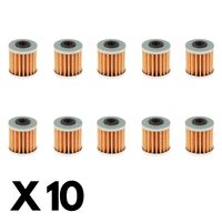 10 Pack Whites Oil Filter for Kawasaki KX450X 2021-2024