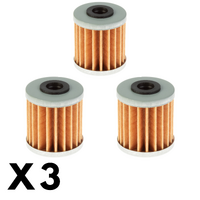 3 Pack Whites Oil Filter for Kawasaki KX250F 2004-2024