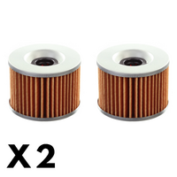 2 Pack Whites Oil Filter for Kawasaki Z1000R Lawson Replica 1981-1983