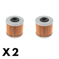 2 Pack Whites Oil Filter for Kymco Downtown 300i ABS 2016