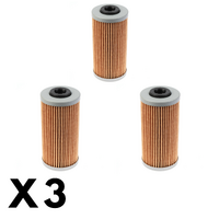3 Pack Whites Oil Filter for Husqvarna TE511 2011-2013