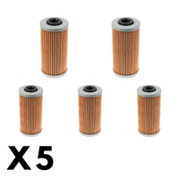 5 Pack Whites Oil Filter for Husqvarna TE511 2011-2013