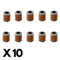 10 Pack Whites Oil Filter for KTM 690 Duke R 2012-2017