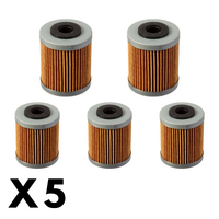 5 Pack Whites Oil Filter for KTM 690 Enduro R 2018-2024
