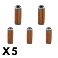 5 Pack Whites Oil Filter for KTM 350 EXCF Wess 2021