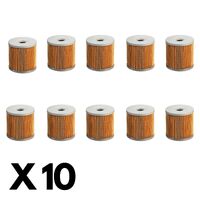 10 Pack Whites Oil Filter for Hyosung GV650 2006-2008