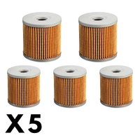 5 Pack Whites Oil Filter for Hyosung GT650R 2007-2008