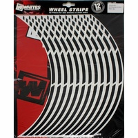 WHEEL STRIPE WS810 - BLACK REFLECTIVE