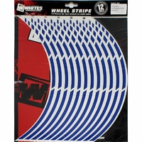 WHEEL STRIPE WS810 - BLUE REFLECTIVE