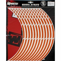 WHEEL STRIPE WS810 - ORANGE REFLECTIVE