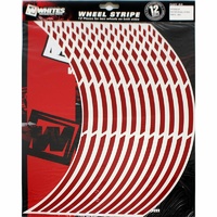 WHEEL STRIPE WS810 - RED REFLECTIVE