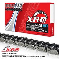 XAM Chain XC428AO130 428 O-Ring Steel (128 Link)