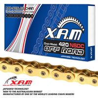 XAM Chain for Honda XL125 1978-1986 >428 STD Gold