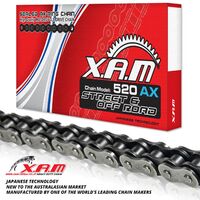 XAM Chain for Kawasaki ZXR250 GREY IMPORT 1988 >520 X-Ring