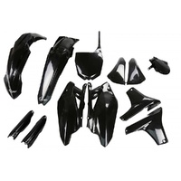 UFO Complete Plastic Kit for Yamaha YZF 450 2010 Black 