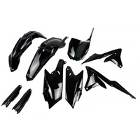 UFO Complete Plastic Kit for Yamaha YZF 450 2014-2017 Black 