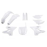 UFO Complete Plastic Kit for Yamaha YZ 250 2015-2021 White 
