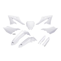 UFO Complete Plastic Kit for Yamaha YZ 125 2022-2026 White Restyle