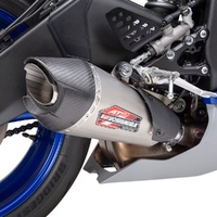 Yoshimura AT2 Stainless Slip On Exhaust for Yamaha YZF-R6 2006-2020