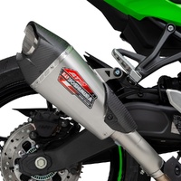 Yoshimura AT2 Stainless Slip On Exhaust for Kawasaki ZX-4R 2024-2025