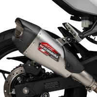 Yoshimura AT2 Stainless Slip On Exhaust Kawasaki EX500 NINJA 500 SE 2024-2025