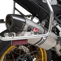 Yoshimura R77 Stainless Slip On Exhaust for BMW R1250 GS 2019-2022