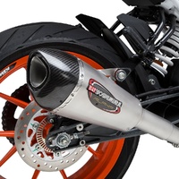 Yoshimura Alpha T Stainless Slip On Exhaust for KTM RC 390 2017-2020