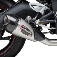 Yoshimura Alpha T Stainless Slip On Exhaust for Triumph 675 DAYTONA 2013-2017