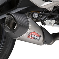 Yoshimura AT2 Stainless Slip On Exhaust Triumph 765 STREET TRIPLE R 2018-2023