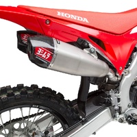 Yoshimura RS9T Stainless Slip On Dual Mufflers for Honda CRF250R 2020-2021