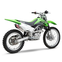 Yoshimura RS9 Full SS Exhaust/Alloy Muffler Kawasaki KLX140L BIG WHEEL 2008-2025